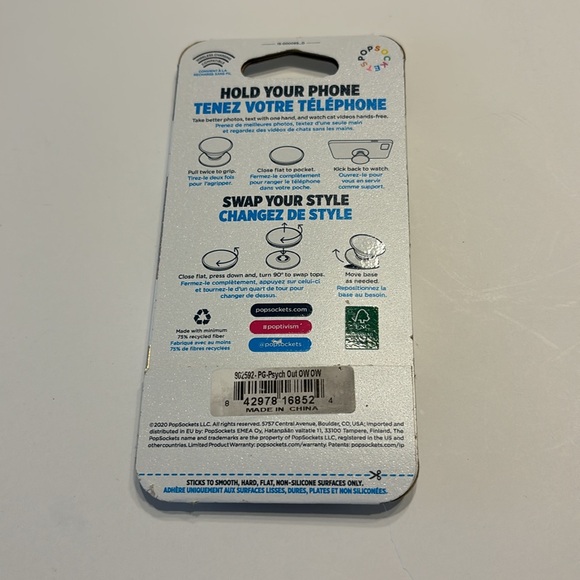 PopSocket PopGrip Psych Out - Picture 7 of 8